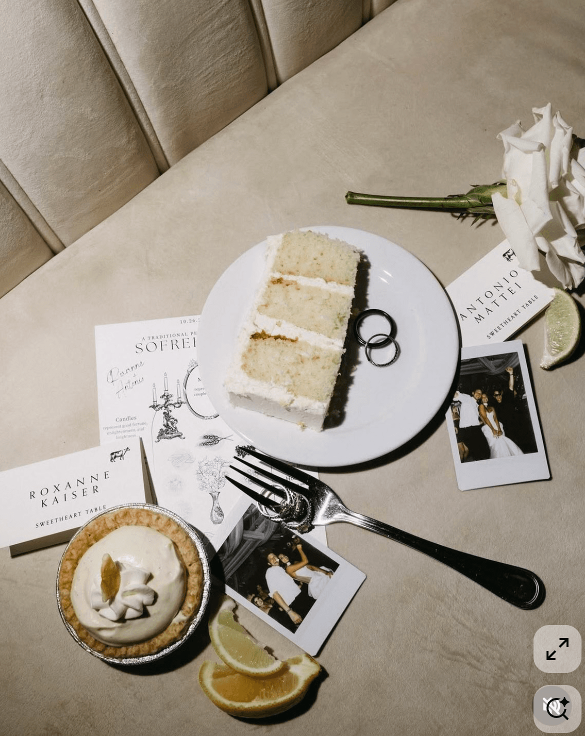 Carmen coordinating wedding details